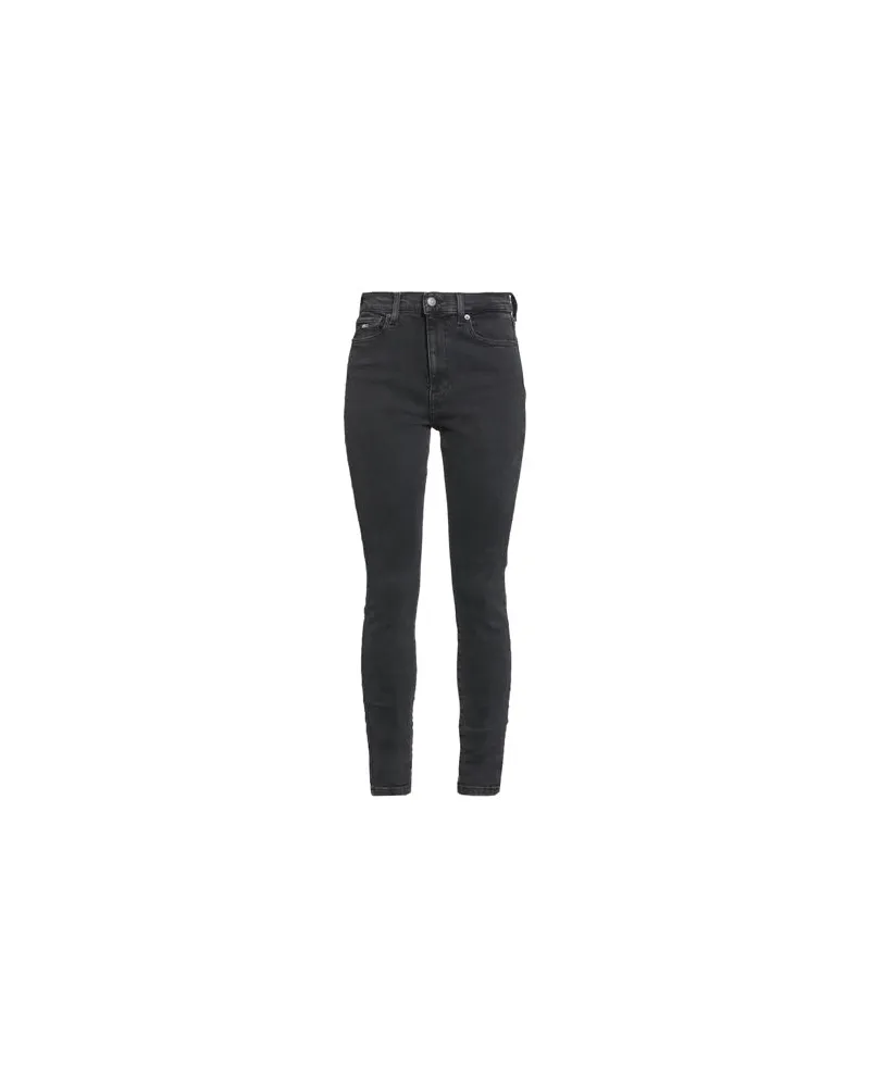 Tommy Hilfiger HOSEN & RÖCKE - Jeanshosenauf YOOX.COM Schwarz