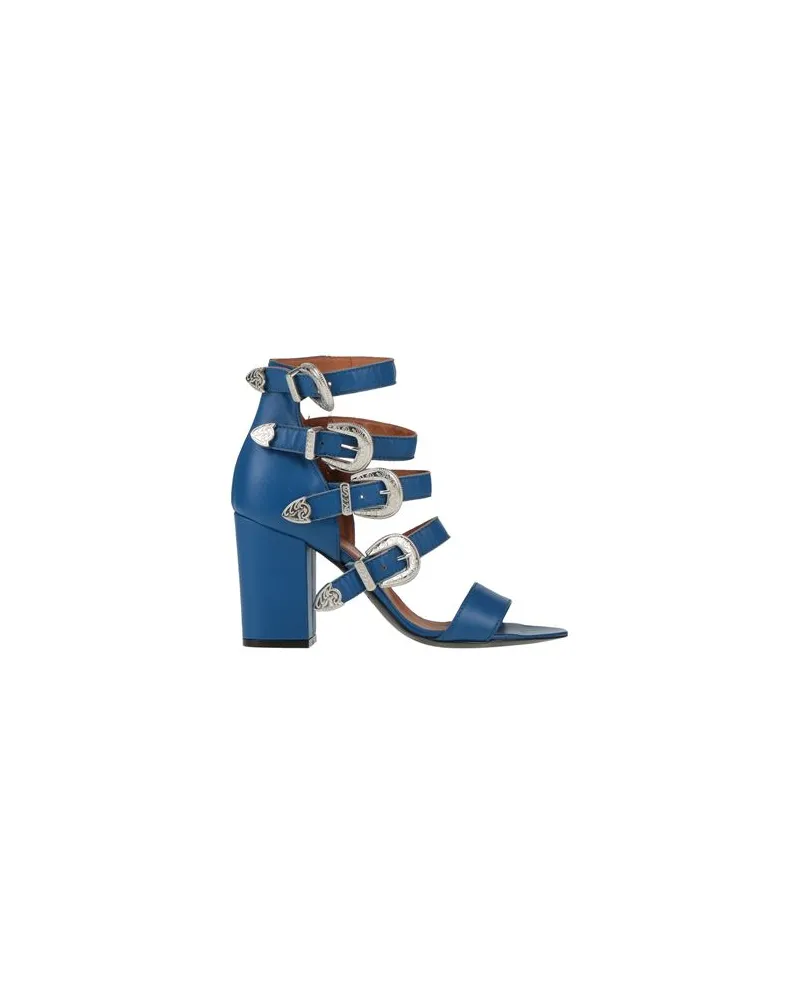 Via Roma 15 SCHUHE - Sandalenauf YOOX.COM Blau