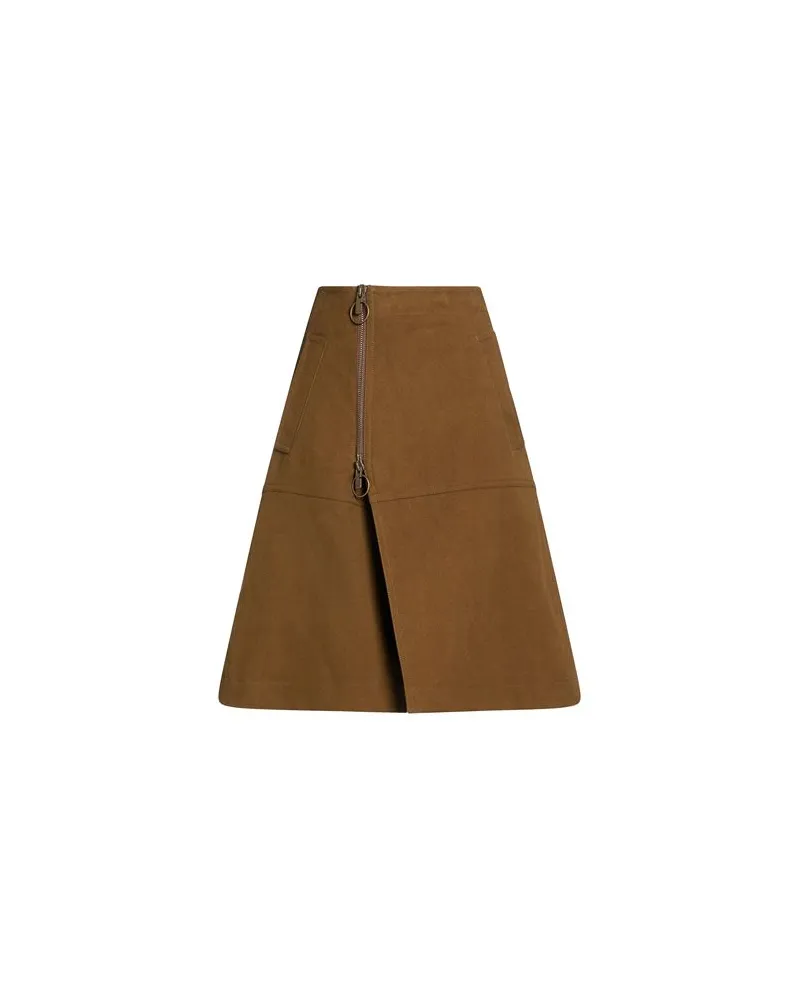 Burberry HOSEN & RÖCKE - Midi-Röckeauf YOOX.COM Khaki