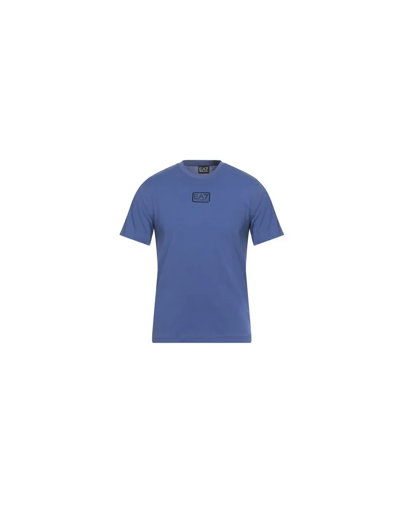 EA7 TOPS - T-shirtsauf YOOX.COM Blau