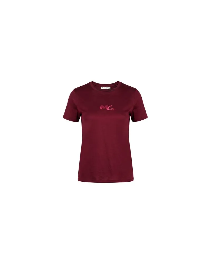 Manila Grace TOPS - T-shirtsauf YOOX.COM Bordeaux