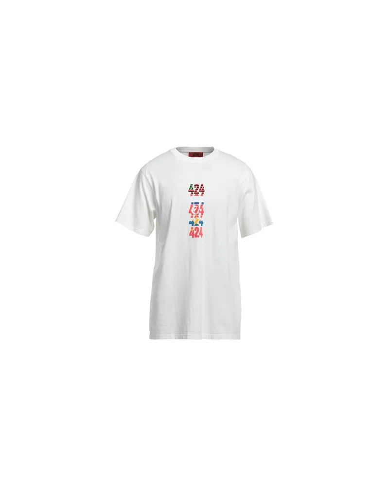 FourTwoFour on Fairfax TOPS - T-shirtsauf YOOX.COM Weiß