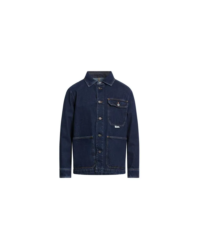 BERNA JACKEN & MÄNTEL - Jeansjacken/Mäntelauf YOOX.COM Blau