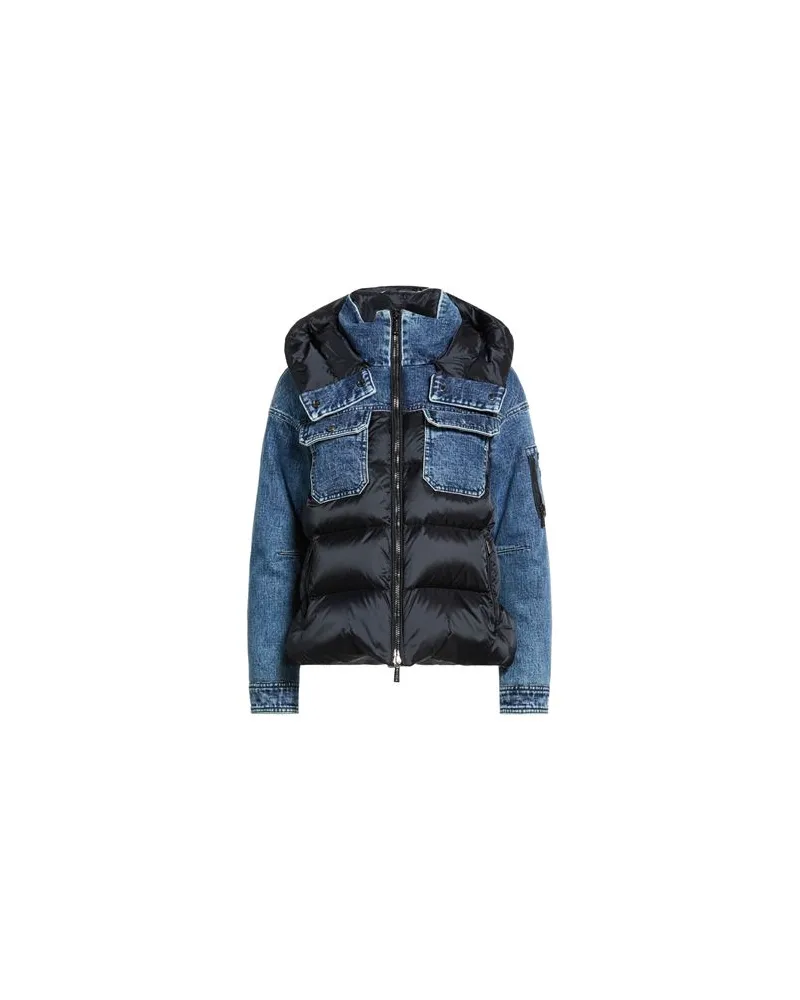 MOORER JACKEN & MÄNTEL - Jeansjacken/Mäntelauf YOOX.COM Blau