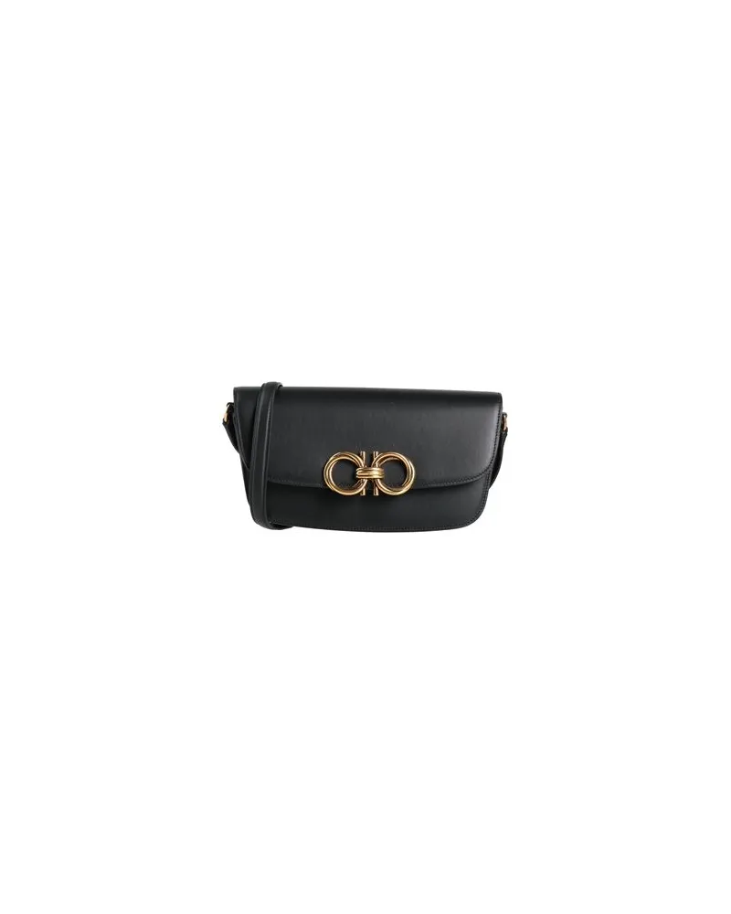 Ferragamo TRAPEZIO EW  - TASCHEN - Umhängetascheauf YOOX.COM Schwarz