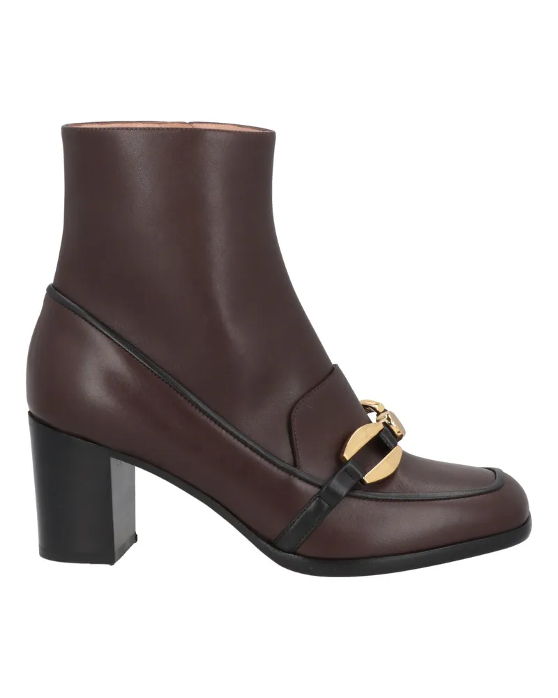 Alberta Ferretti Stiefelette Dunkelbraun