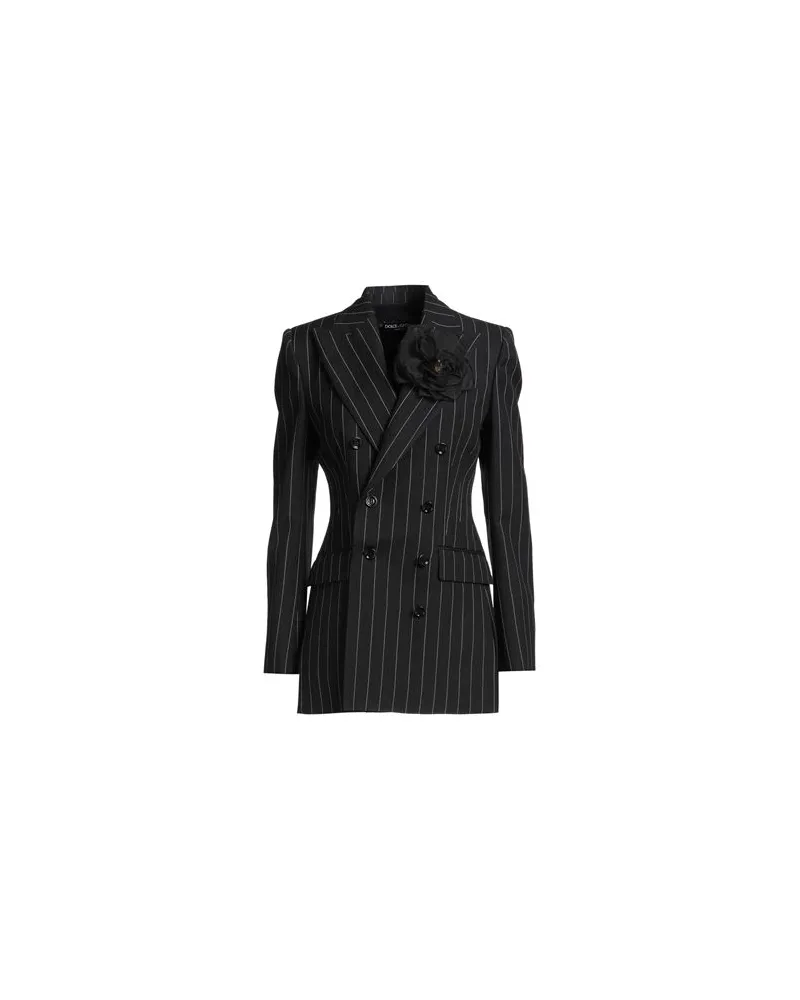 Dolce & Gabbana ANZÜGE und CO-ORDS - Blazersauf YOOX.COM Schwarz