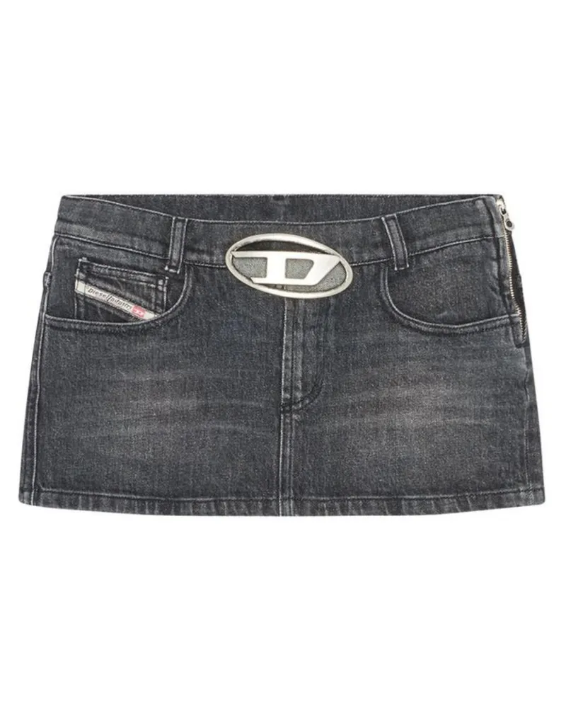 Diesel Jeansrock Schwarz