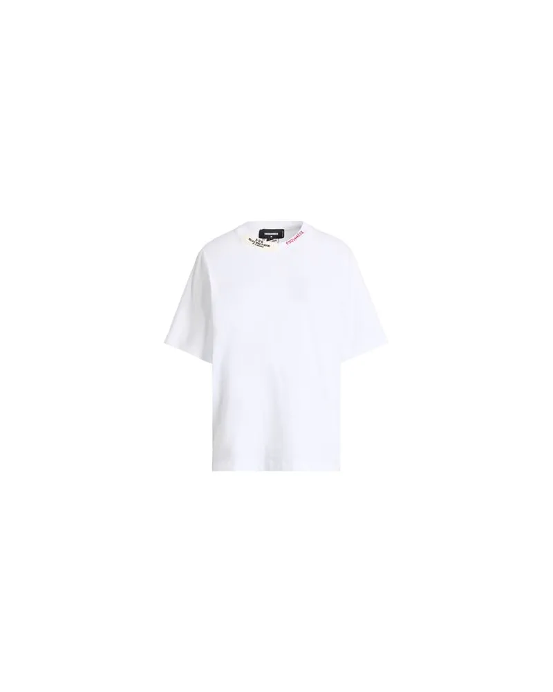 Dsquared2 TOPS - T-shirtsauf YOOX.COM Weiß