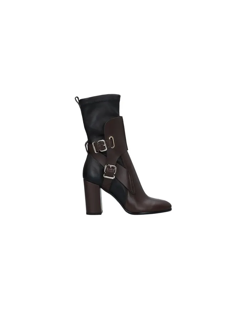 TOD'S SCHUHE - Stiefelettenauf YOOX.COM Dunkelbraun