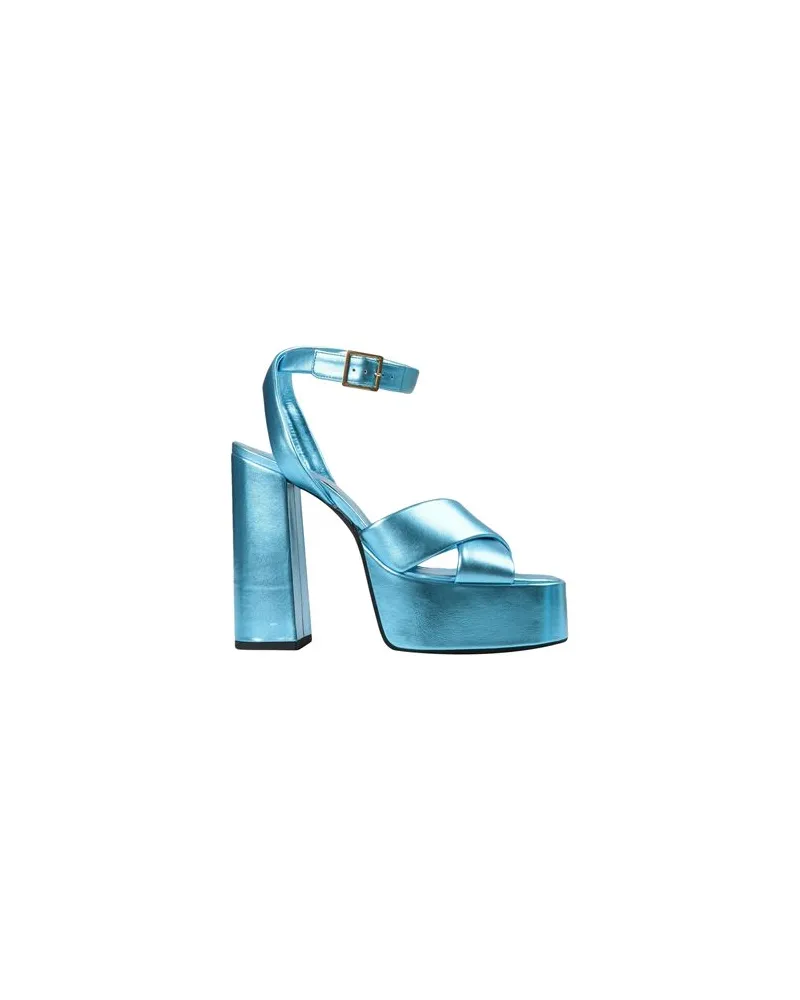 Giampaolo Viozzi SCHUHE - Sandalenauf YOOX.COM Azurblau