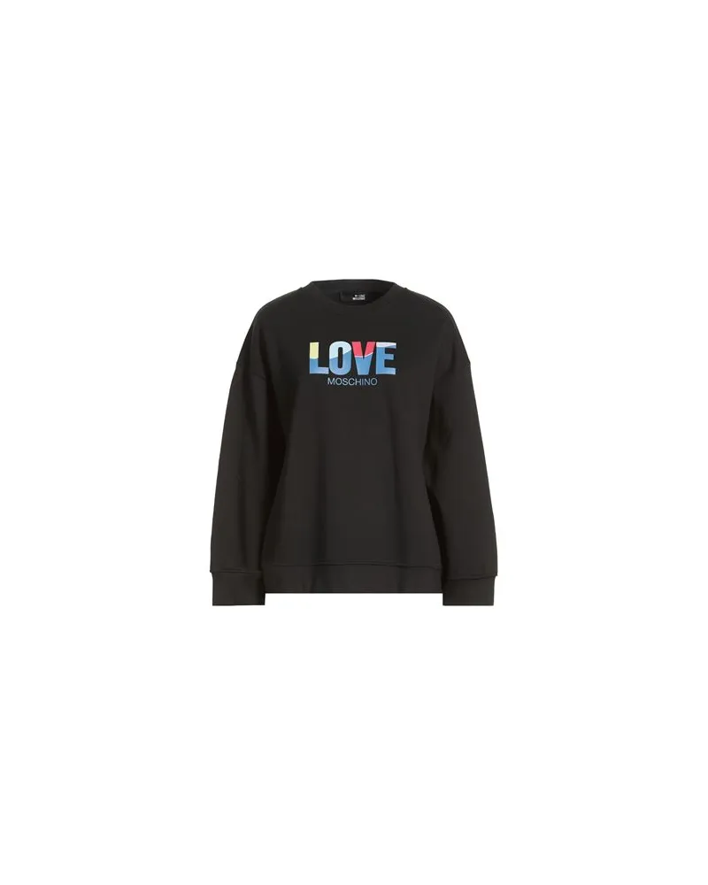 Moschino TOPS - Sweatshirtsauf YOOX.COM Schwarz