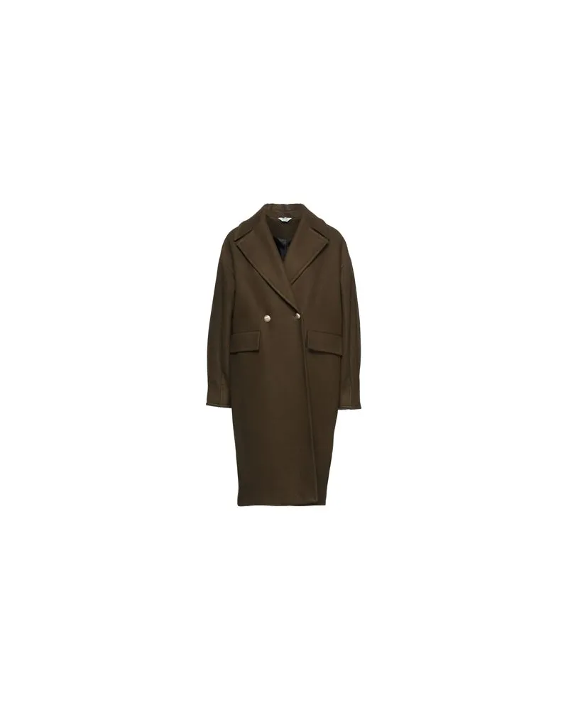 Liu Jo JACKEN & MÄNTEL - Mäntelauf YOOX.COM Militärgrün