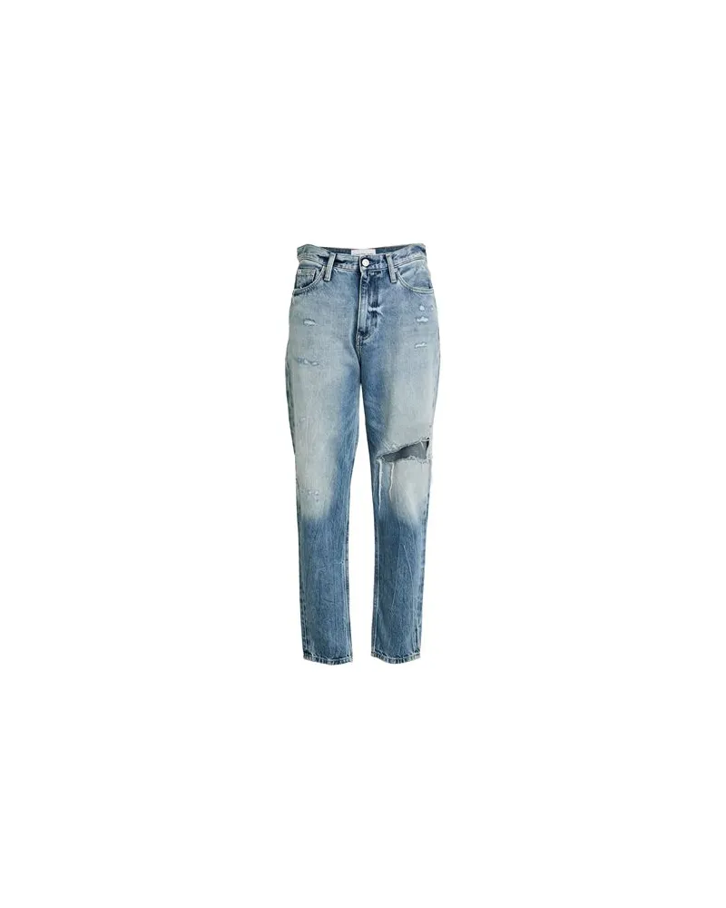 Calvin Klein HOSEN & RÖCKE - Jeanshosenauf YOOX.COM Blau
