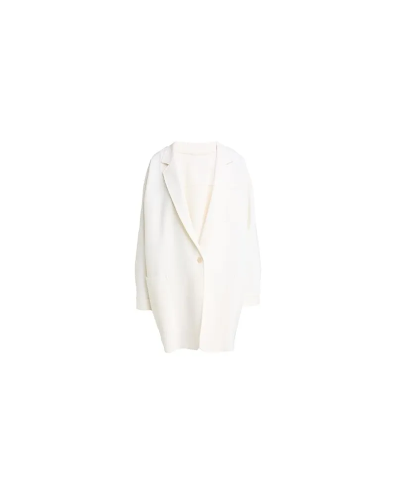 Max Mara JACKEN & MÄNTEL - Jacken, Mäntel & Trenchcoatsauf YOOX.COM Elfenbein
