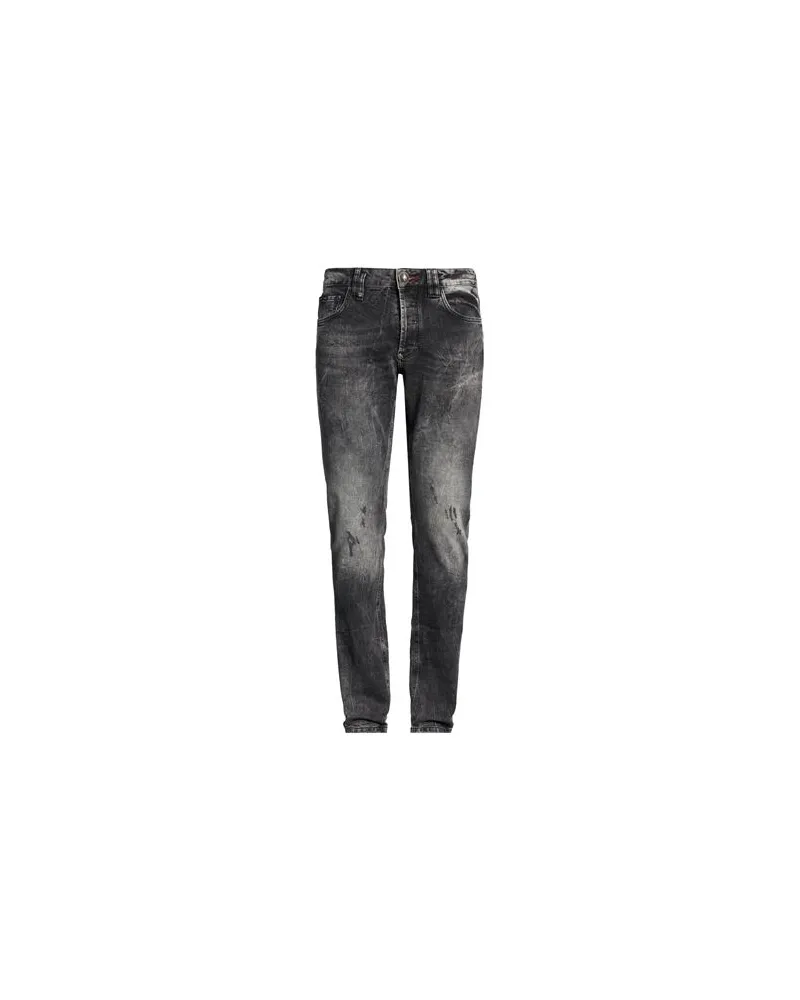 Philipp Plein HOSEN & RÖCKE - Jeanshosenauf YOOX.COM Schwarz