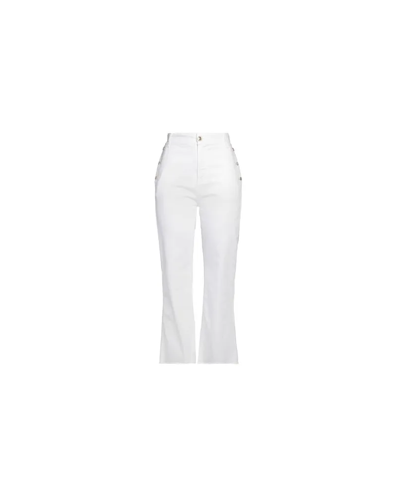 Liu Jo HOSEN & RÖCKE - Jeanshosenauf YOOX.COM Weiß
