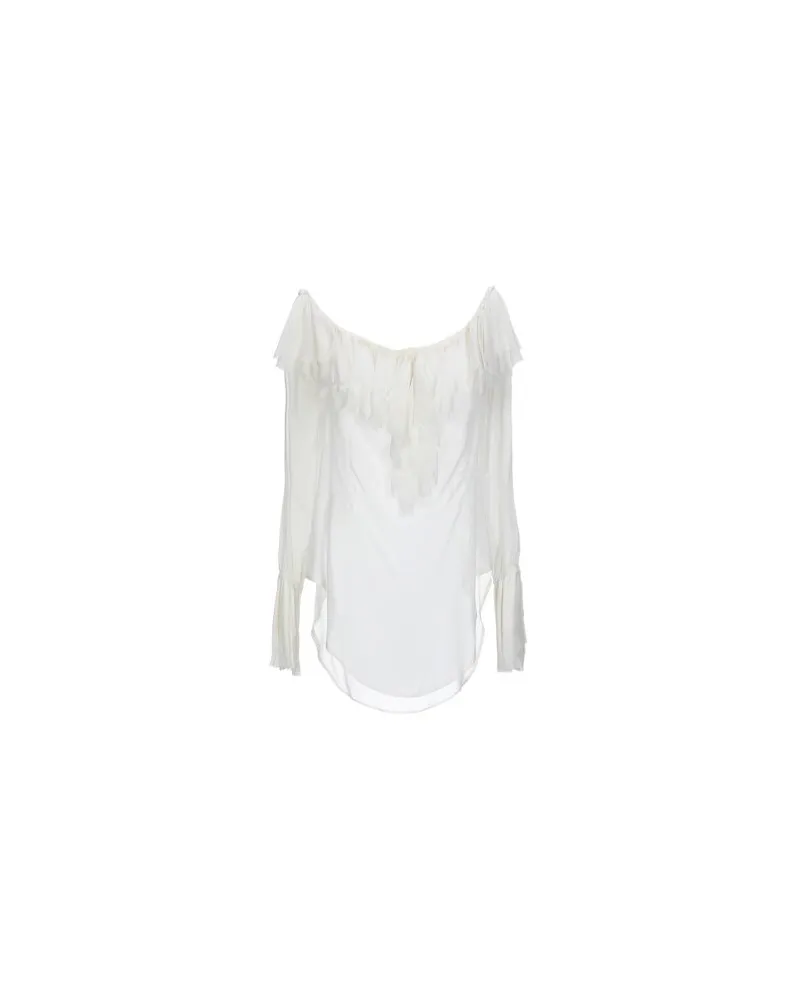 Twin-Set TOPS - Topsauf YOOX.COM Elfenbein