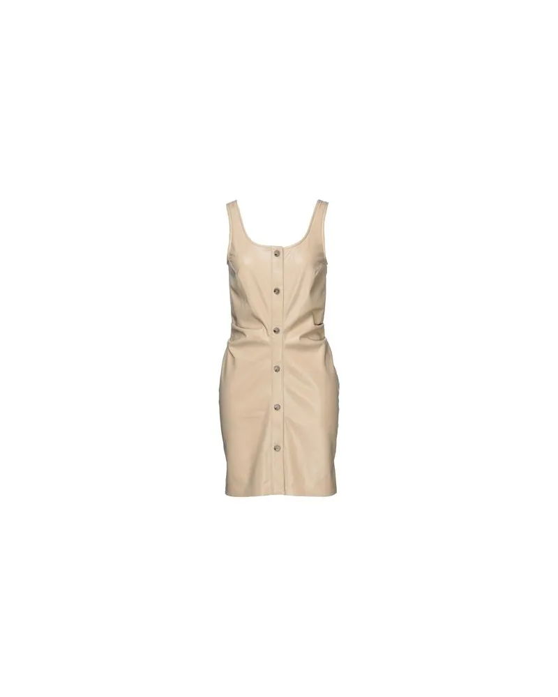 Nanushka KLEIDER - Mini-Kleiderauf YOOX.COM Beige