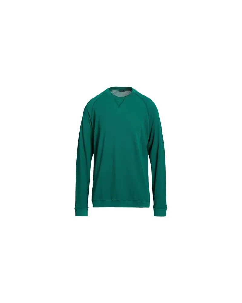 Zanone TOPS - T-shirtsauf YOOX.COM Grün