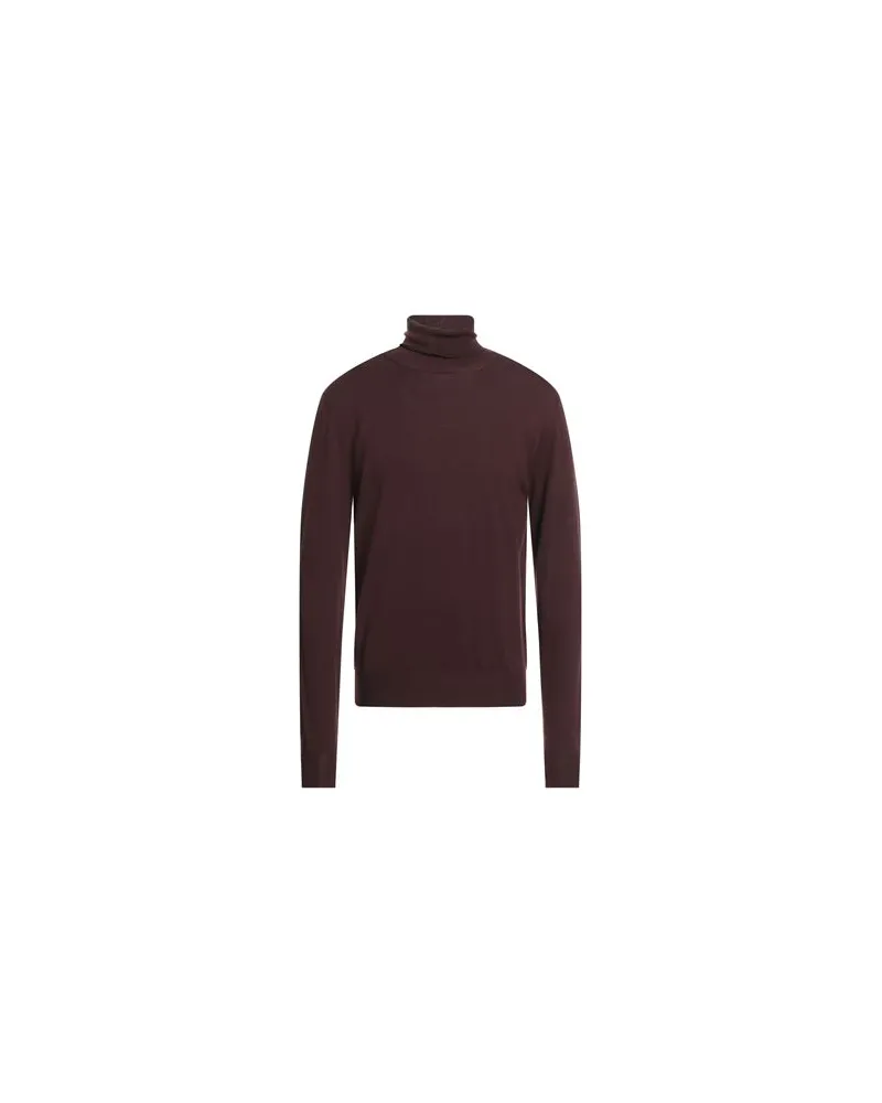 LARDINI STRICKWAREN - Rollkragenpulloverauf YOOX.COM Schokobraun