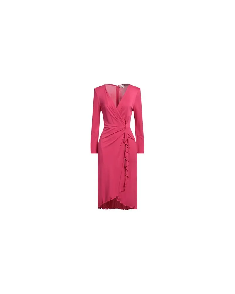 Diane von Furstenberg KLEIDER - Midi-Kleiderauf YOOX.COM Fuchsia