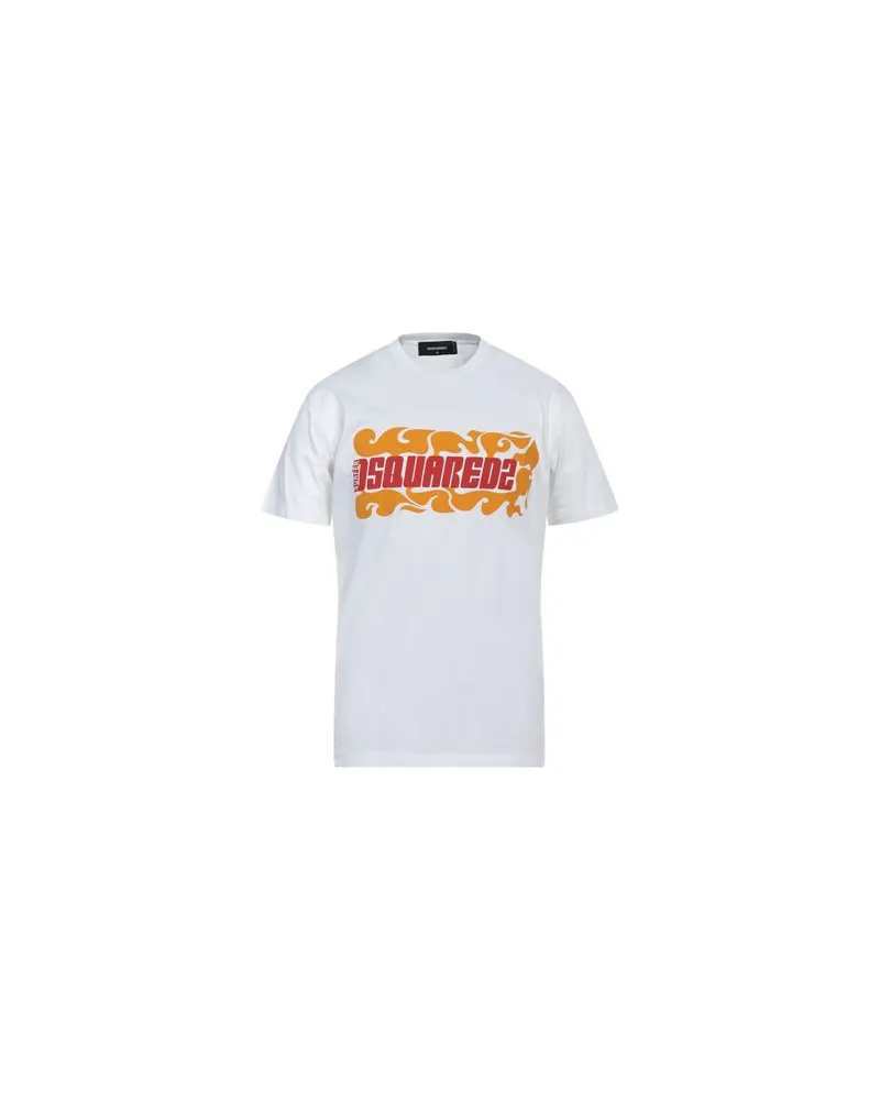 Dsquared2 TOPS - T-shirtsauf YOOX.COM Weiß