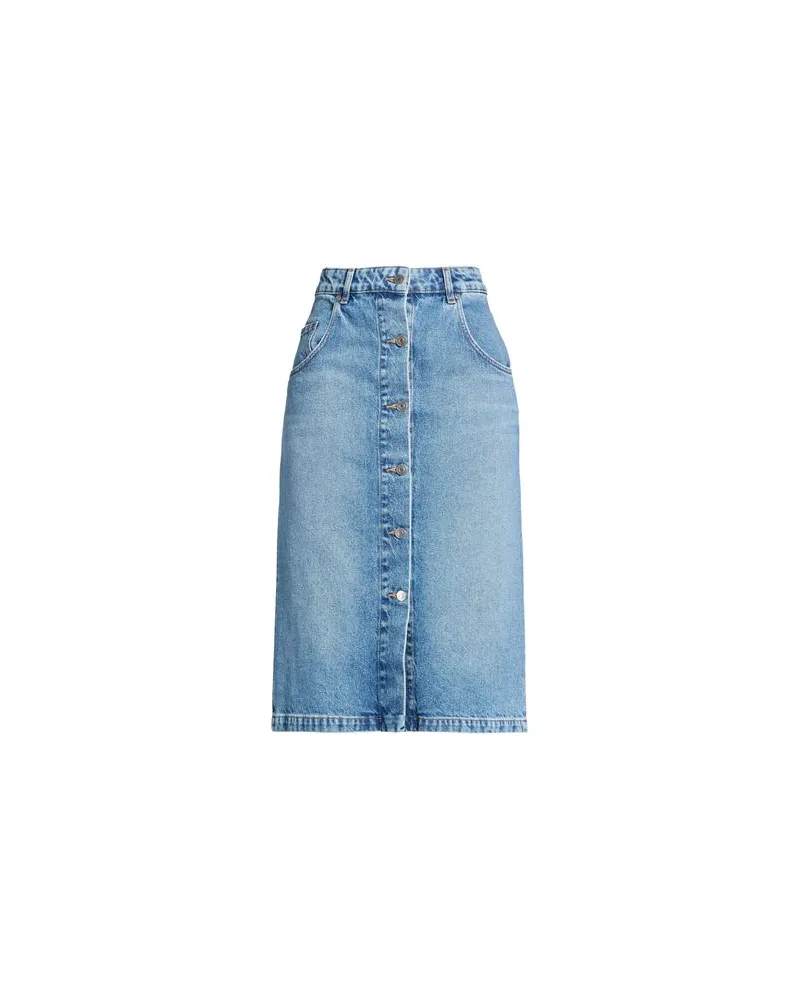 Balmain HOSEN & RÖCKE - Jeansröckeauf YOOX.COM Blau