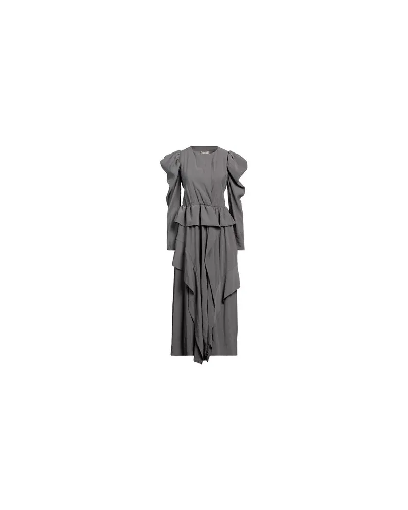 Ulla Johnson KLEIDER - Midi-Kleiderauf YOOX.COM Grau