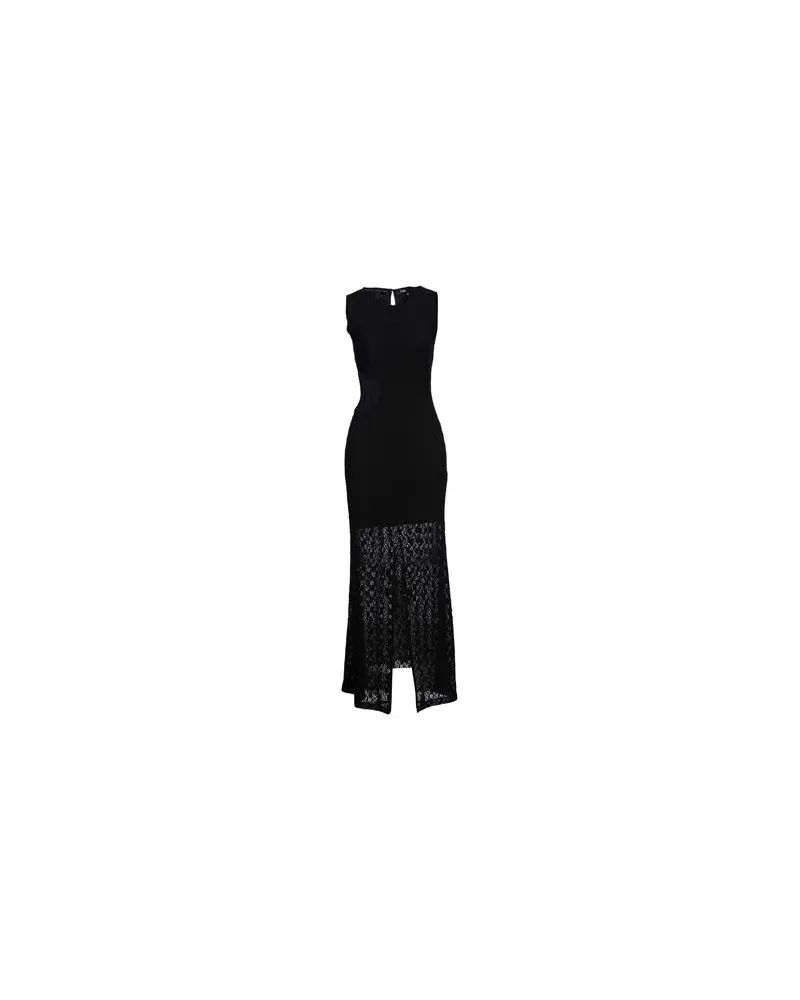 Maje KLEIDER - Maxi-Kleiderauf YOOX.COM Schwarz