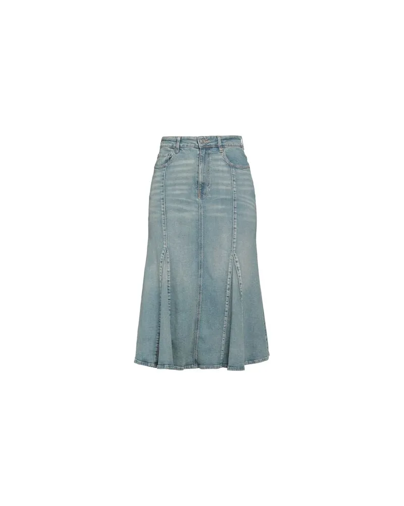 Ganni HOSEN & RÖCKE - Jeansröckeauf YOOX.COM Blau