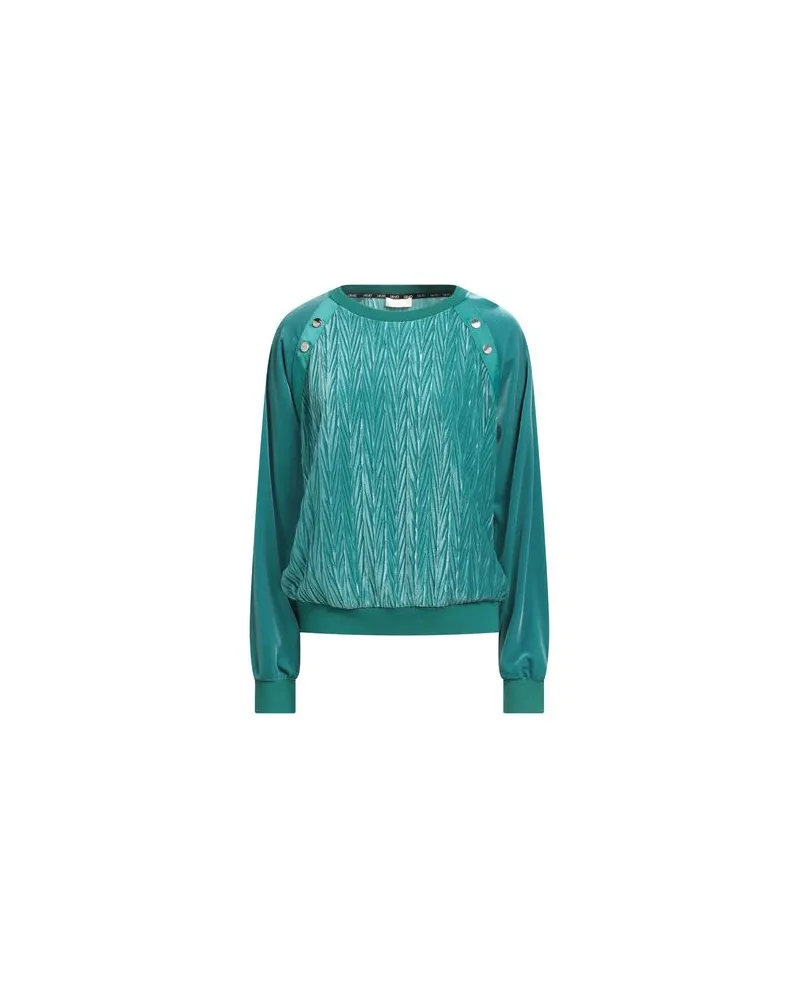 Liu Jo TOPS - Sweatshirtsauf YOOX.COM Aquamarin