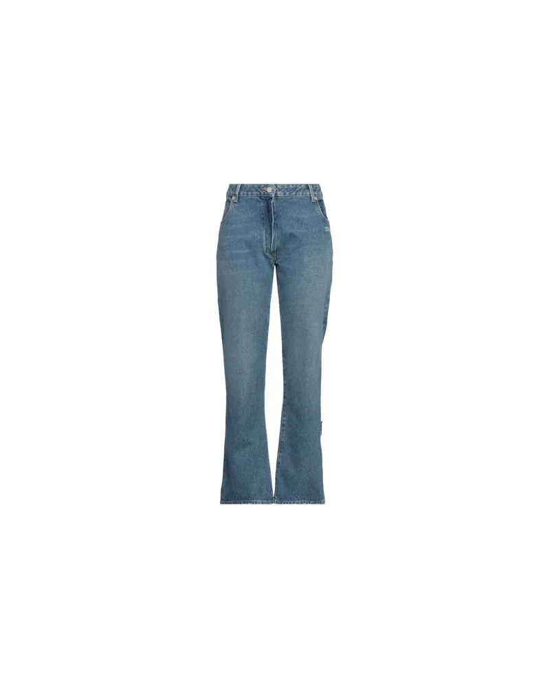OFF-WHITE HOSEN & RÖCKE - Jeanshosenauf YOOX.COM Blau