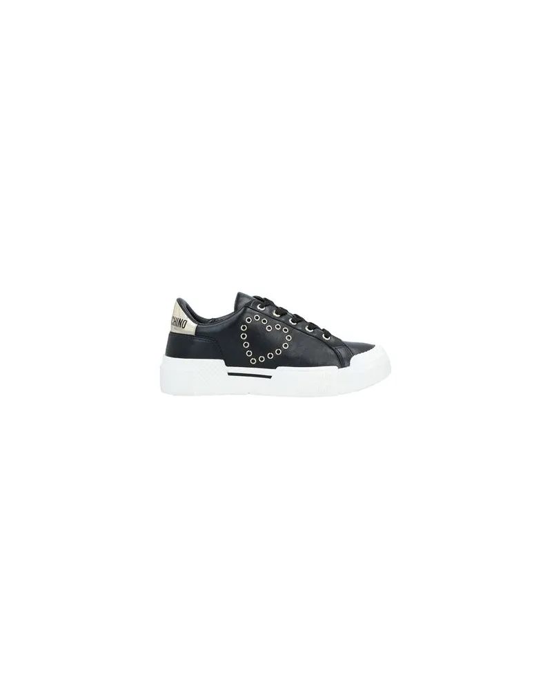 Moschino SCHUHE - Sneakersauf YOOX.COM Schwarz