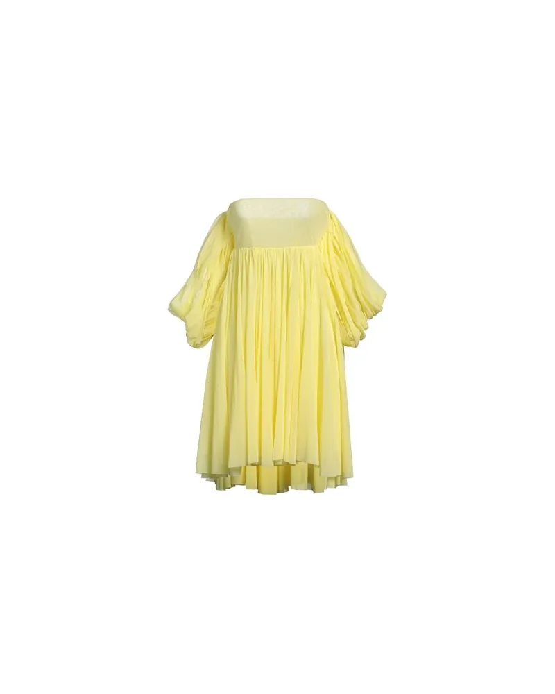 Philosophy Di Lorenzo Serafini KLEIDER - Mini-Kleiderauf YOOX.COM Gelb