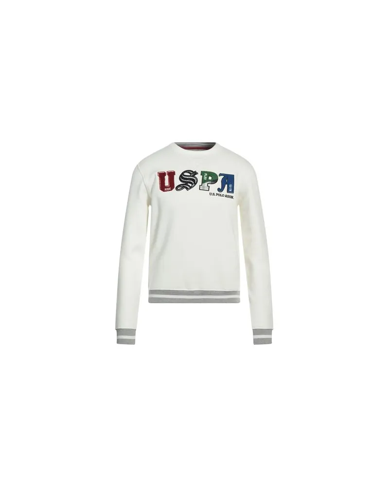 U.S. Polo Assn.  TOPS - Sweatshirtsauf YOOX.COM Weiß