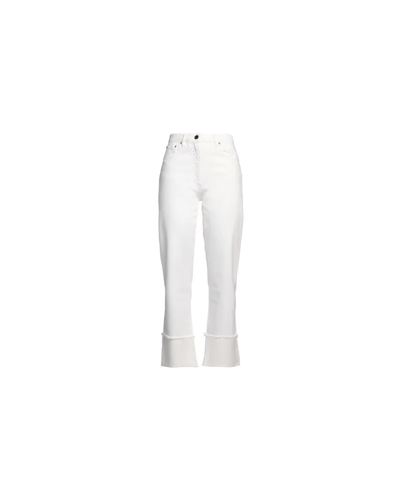 Semicouture HOSEN & RÖCKE - Jeanshosenauf YOOX.COM Weiß