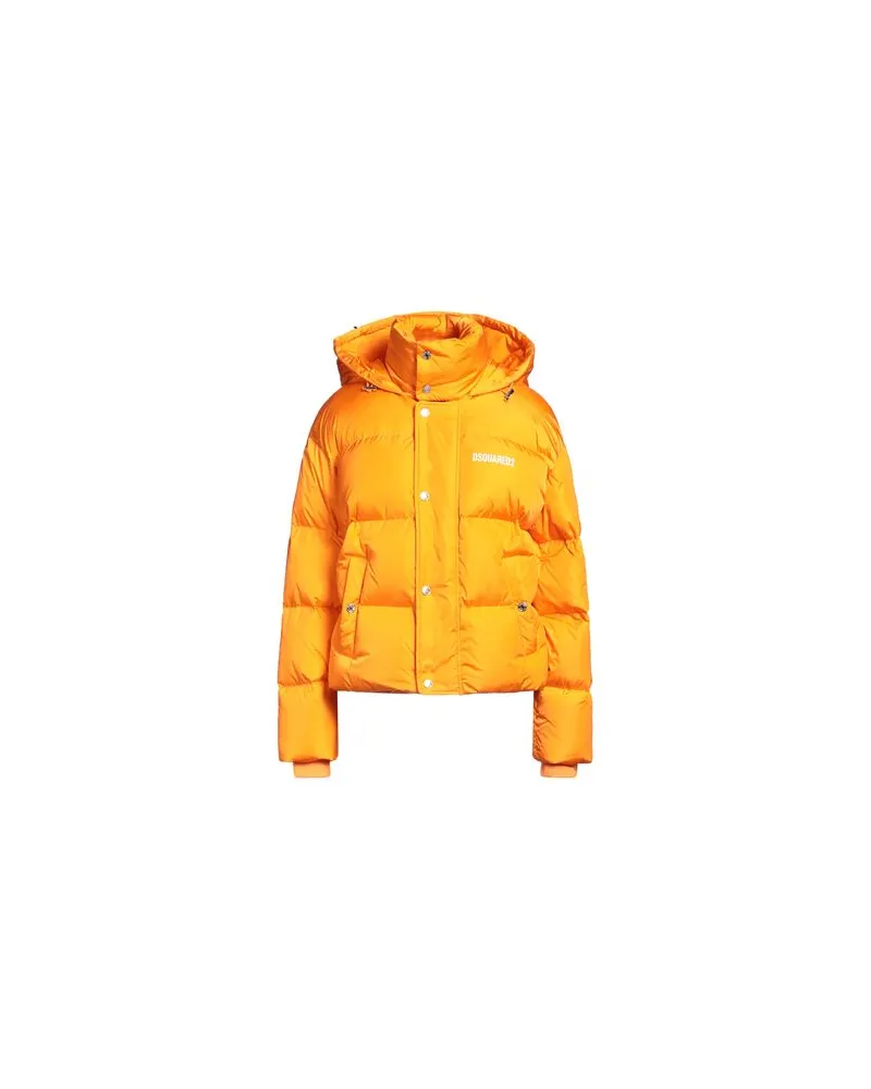 Dsquared2 JACKEN & MÄNTEL - Pufferjacken & Daunenjackenauf YOOX.COM Orange