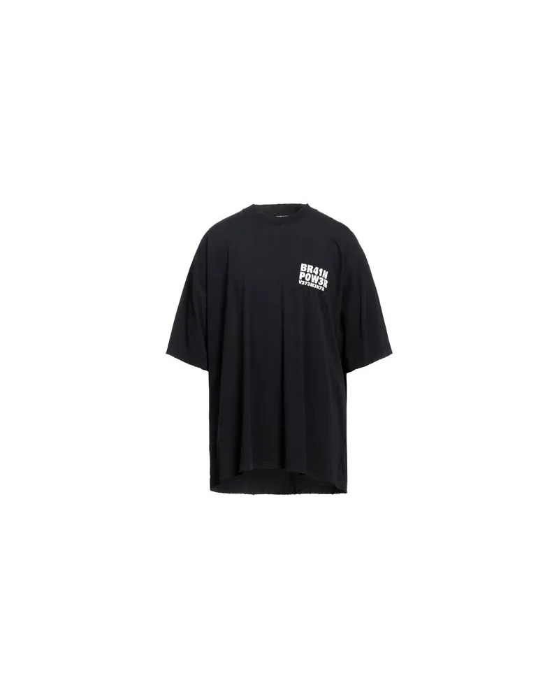 VETEMENTS TOPS - T-shirtsauf YOOX.COM Schwarz