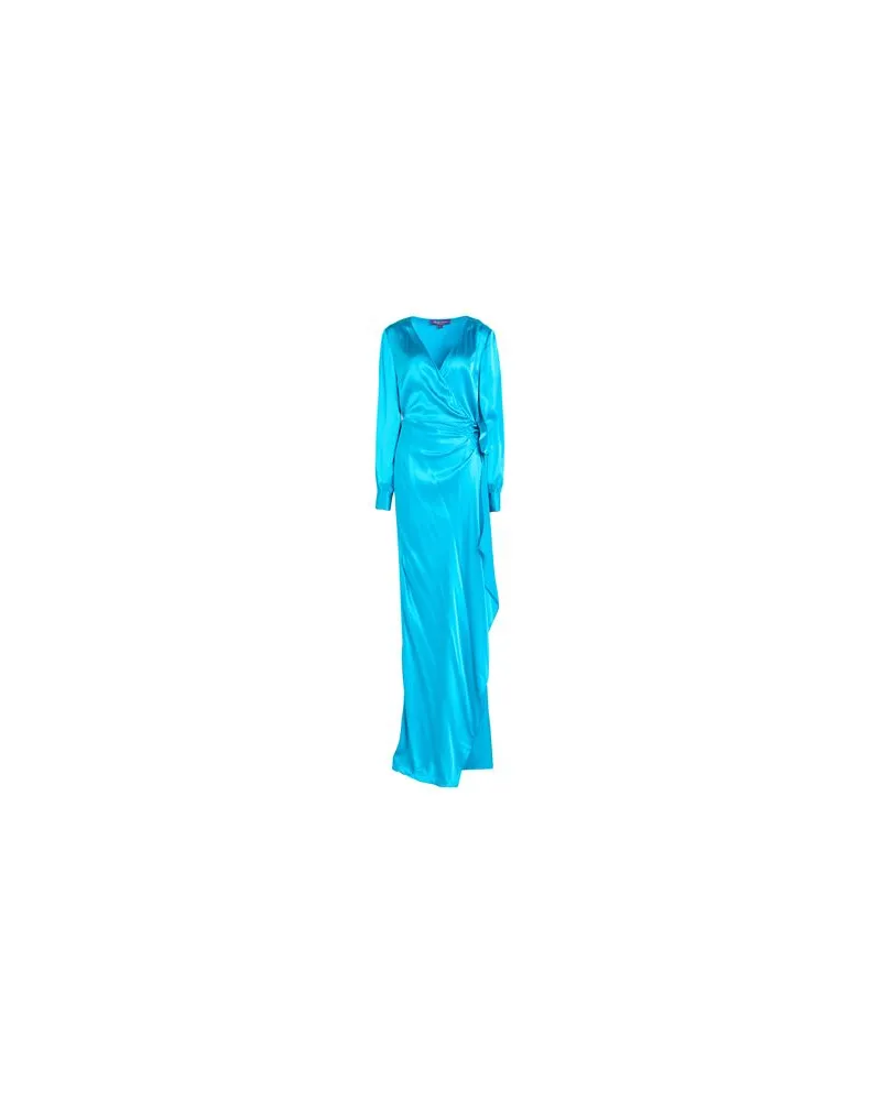 Ralph Lauren KLEIDER - Maxi-Kleiderauf YOOX.COM Azurblau