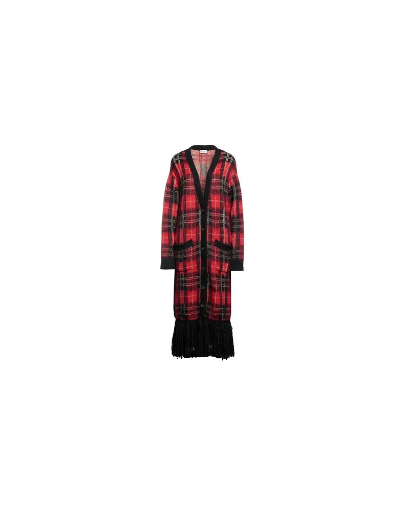 RED Valentino STRICKWAREN - Strickjackenauf YOOX.COM Rot