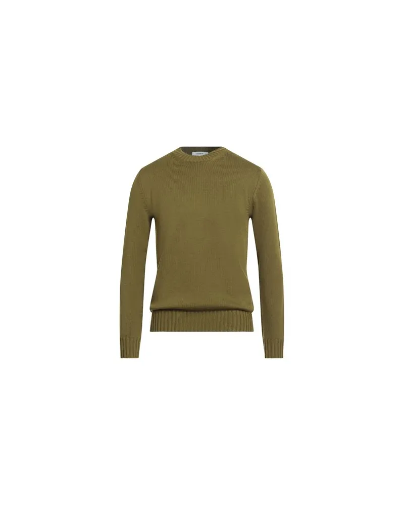 Alpha Studio STRICKWAREN - Pulloverauf YOOX.COM Militärgrün