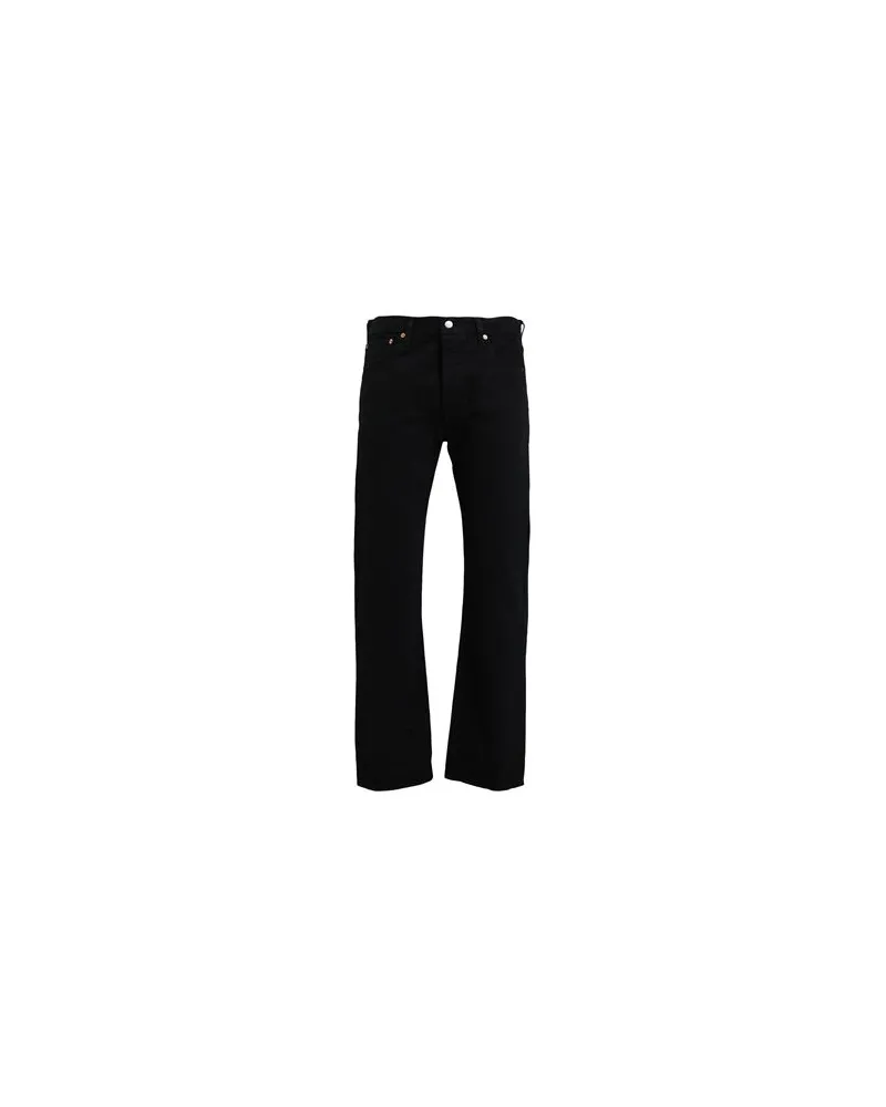 Levi's 501  ORIGINAL - HOSEN & RÖCKE - Jeanshosenauf YOOX.COM Schwarz