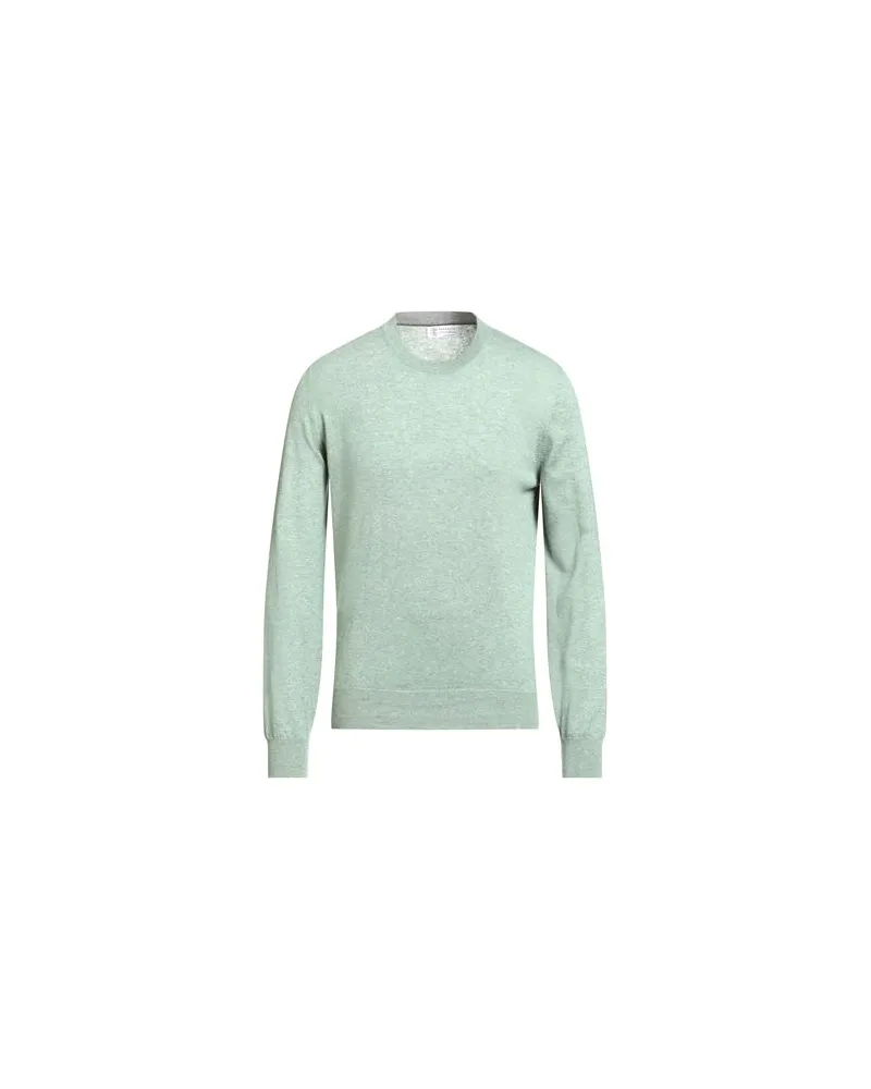 Brunello Cucinelli STRICKWAREN - Pulloverauf YOOX.COM Grün