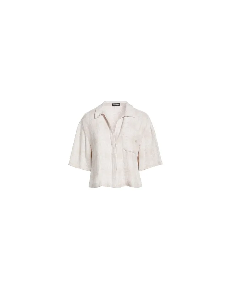 Emporio Armani TOPS - Hemdenauf YOOX.COM Sand