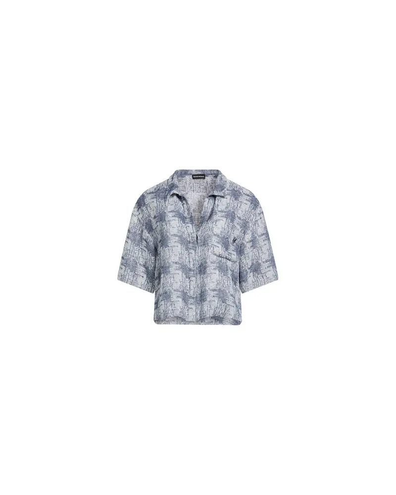Emporio Armani TOPS - Hemdenauf YOOX.COM Taubenblau