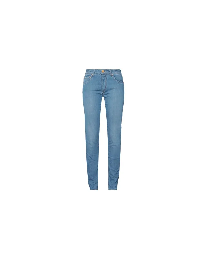 BARBA HOSEN & RÖCKE - Jeanshosenauf YOOX.COM Blau