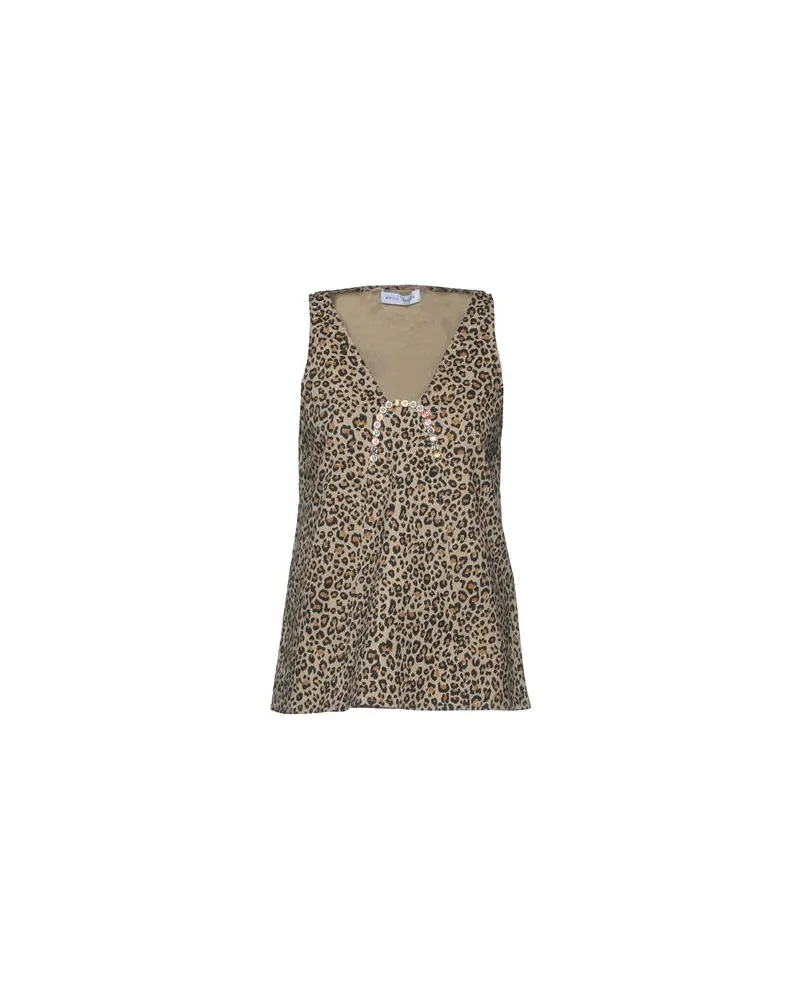 Weili Zheng TOPS - Topsauf YOOX.COM Khaki