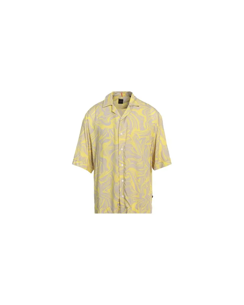 HUGO BOSS TOPS - Hemdenauf YOOX.COM Gelb
