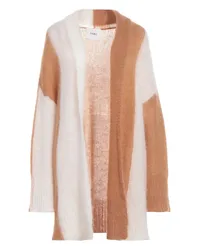 NUDE Strickjacke Kamel